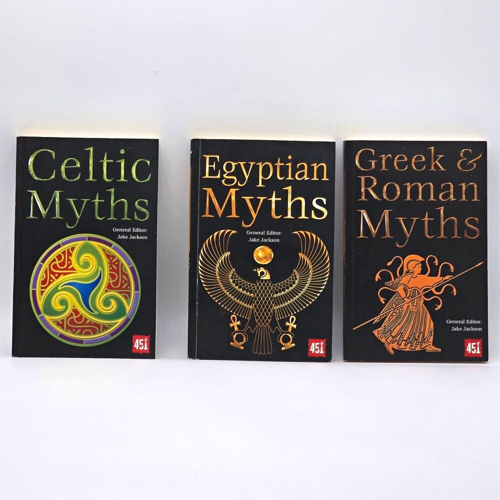 Flame Tree 451 World's Greatest Myths PB Lot 3 Celtic/Egyptian/Greek Roman